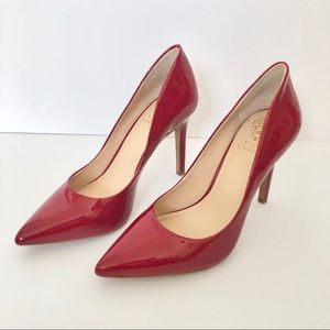 Vince Camuto Cresida Red Pumps